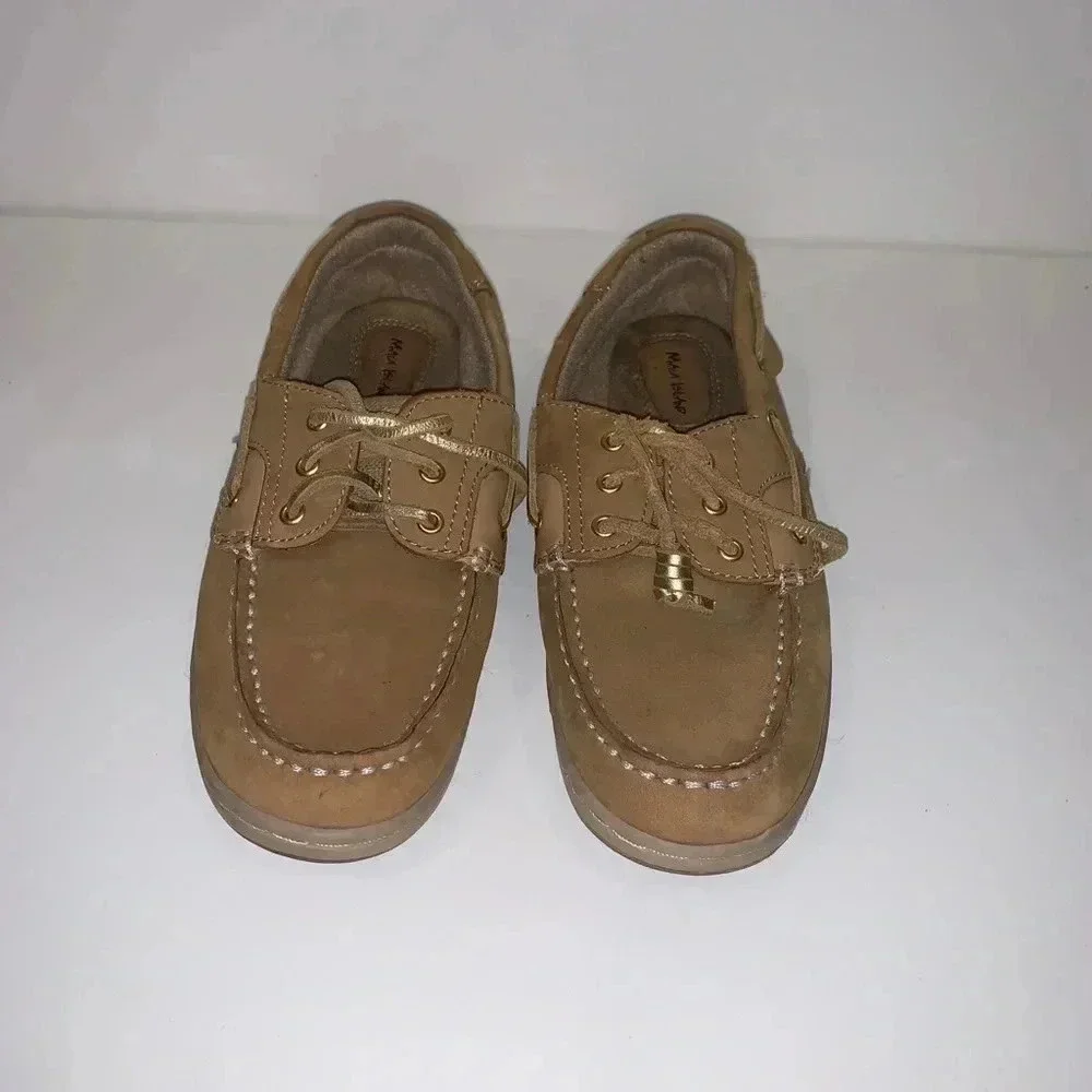 Maui island / kids shoes slide in’s tan/2.5